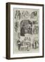 Marriage of the American Midgets at Manchester-Alfred Courbould-Framed Giclee Print