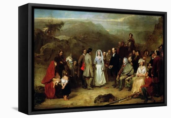 Marriage of the Covenanter-Alexander Johnston-Framed Stretched Canvas