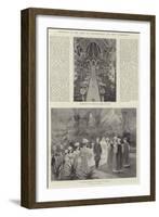 Marriage of the Duke of Marlborough and Miss Vanderbilt-Henry Charles Seppings Wright-Framed Giclee Print