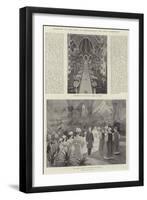 Marriage of the Duke of Marlborough and Miss Vanderbilt-Henry Charles Seppings Wright-Framed Giclee Print
