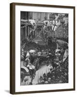 Marriage of the Duke of York: the Royal Procession Passing St Pauls Cathedral, 1893-Arthur Salmon-Framed Giclee Print