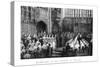 Marriage of the Prince of Wales, St George's Chapel, Windsor on 10 March 1863-null-Stretched Canvas