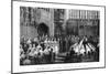 Marriage of the Prince of Wales, St George's Chapel, Windsor on 10 March 1863-null-Mounted Giclee Print