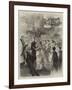 Marriage of the Son of Lord Selborne to the Daughter of the Marquis of Salisbury-null-Framed Giclee Print