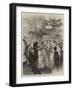 Marriage of the Son of Lord Selborne to the Daughter of the Marquis of Salisbury-null-Framed Giclee Print