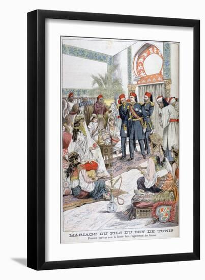 Marriage of the Son of the Bey of Tunis, 1903-null-Framed Giclee Print