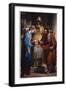 Marriage of the Virgin (Mary and Joseph before the Priest)-Pietro Pietro Gagliardi-Framed Art Print