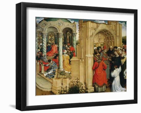 Marriage of the Virgin-Robert Campin-Framed Giclee Print