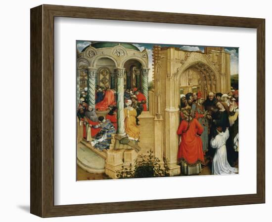 Marriage of the Virgin-Robert Campin-Framed Giclee Print