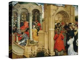 Marriage of the Virgin-Robert Campin-Stretched Canvas