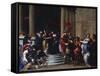 Marriage of the Virgin-Valerio Castello-Framed Stretched Canvas