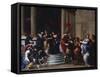 Marriage of the Virgin-Valerio Castello-Framed Stretched Canvas