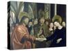 Marriage of Virgin, 1495-1498-Michael Pacher-Stretched Canvas