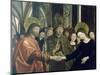 Marriage of Virgin, 1495-1498-Michael Pacher-Mounted Giclee Print