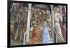 Marriage of Virgin, Detail from Fresco Cycle Stories of Virgin-Ottaviano Nelli-Framed Giclee Print
