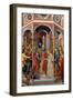 Marriage of Virgin, Detail of Altarpiece Showing Stories of Virgin-Bartolo Di Fredi-Framed Giclee Print