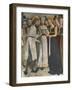 Marriage of Virgin, Detail of Fresco from 1475-Giovanni Pietro Da Cemmo-Framed Giclee Print