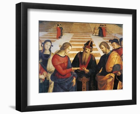 Marriage of Virgin-Raphael-Framed Giclee Print