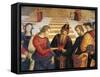 Marriage of Virgin-Raphael-Framed Stretched Canvas