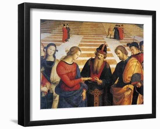 Marriage of Virgin-Raphael-Framed Giclee Print