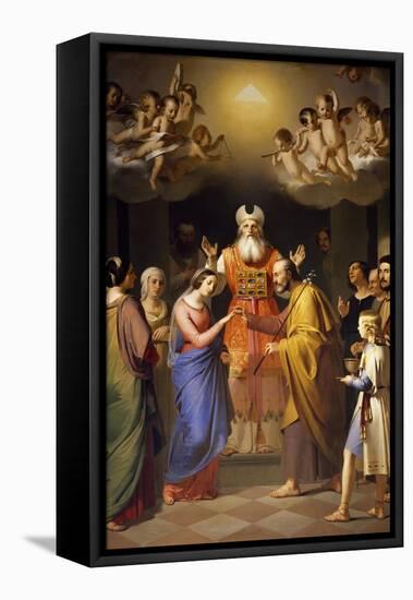 Marriage of Virgin-Adeodato Malatesta-Framed Stretched Canvas