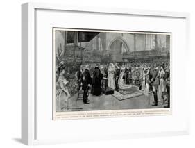 Marriage of Wilhelmina of Netherlands and Prince Henry-null-Framed Art Print