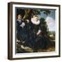 Marriage Portrait of Isaac Massa and Beatrix van der Laen-Frans Hals the Elder-Framed Photographic Print