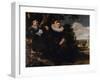 Marriage Portrait of Isaac Massa and Beatrix van der Laen-Frans Hals the Elder-Framed Giclee Print