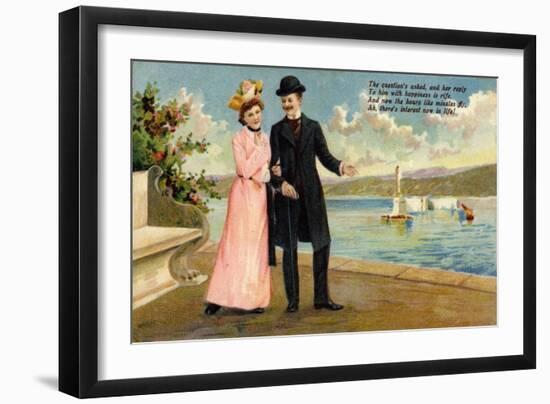 Marriage Proposal-null-Framed Giclee Print