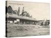 Marrickville Railway Station, New South Wales, Australia in the 1900s-null-Stretched Canvas