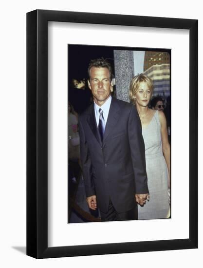 Married Actors Dennis Quaid and Meg Ryan at Film Premiere of His "The Parent Trap"-Mirek Towski-Framed Photographic Print