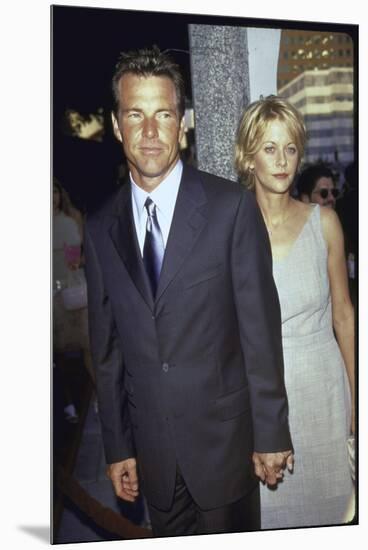 Married Actors Dennis Quaid and Meg Ryan at Film Premiere of His "The Parent Trap"-Mirek Towski-Mounted Premium Photographic Print