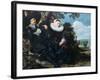 Married Couple in a Garden, C1622-Frans Hals-Framed Giclee Print