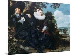 Married Couple in a Garden, C1622-Frans Hals-Mounted Giclee Print