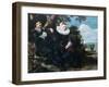 Married Couple in a Garden, C1622-Frans Hals-Framed Giclee Print