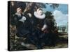 Married Couple in a Garden, C1622-Frans Hals-Stretched Canvas