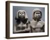 Married Couple, Limestone Statue, Detail-V-null-Framed Giclee Print