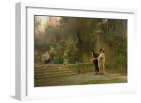 Married for Love, 1882-Marcus Stone-Framed Giclee Print