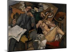 Married Life, 1912-Roger de La Fresnaye-Mounted Giclee Print