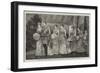 Married!, the Bride and Bridegroom Leaving the Church-null-Framed Giclee Print