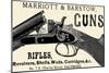 Marriott and Barstow Guns-null-Mounted Art Print