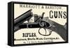 Marriott and Barstow Guns-null-Framed Stretched Canvas