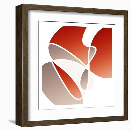 Mars Abstraction-OnRei-Framed Art Print