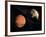 Mars and Deimos, Artwork-null-Framed Photographic Print