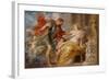 Mars and Rhea Silvia, C. 1616-1617-Peter Paul Rubens-Framed Giclee Print