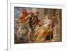 Mars and Rhea Silvia, C. 1616-1617-Peter Paul Rubens-Framed Giclee Print