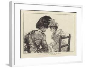 Mars and Venus, a Sketch in the Crowd-Charles Paul Renouard-Framed Giclee Print