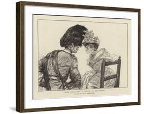 Mars and Venus, a Sketch in the Crowd-Charles Paul Renouard-Framed Giclee Print