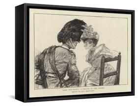 Mars and Venus, a Sketch in the Crowd-Charles Paul Renouard-Framed Stretched Canvas