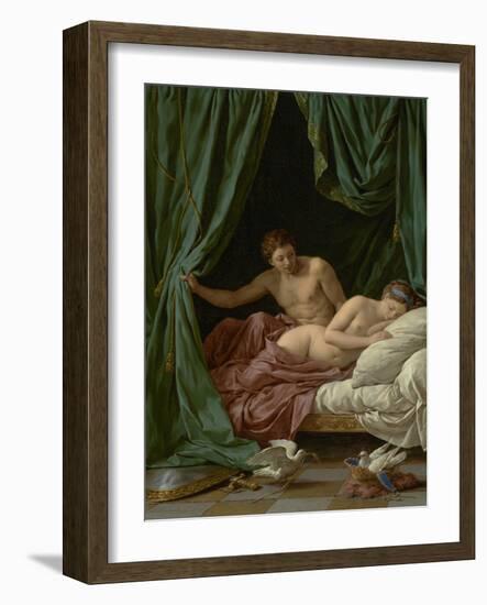 Mars and Venus, Allegory of Peace, 1770-Louis Jean Francois I Lagrenee-Framed Giclee Print